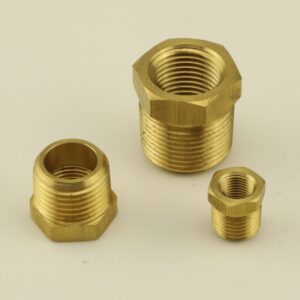 Bronze Hexagone reducer MxF