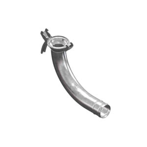 90° Gavlanised Bend With Female Coupling And Hose Tail