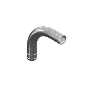 90° Galvanised Bend  With Hose Tail