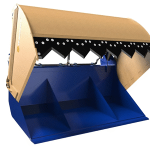 SILAGE CUTTER WITH BUCKET SCREWED-ON TEETH