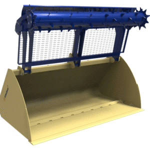 BUCKET WITH SILAGE DEFACER