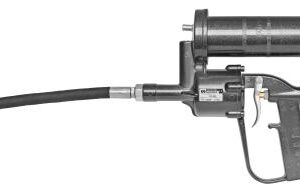 HAND HELD AIR OPERATED GREASE GUN, 500 CC, FLEXIBLE OUTLET