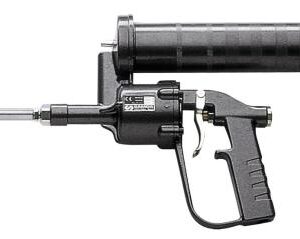 HAND HELD AIR OPERATED GREASE PUMP, 500 CC, RIGID OUTLET